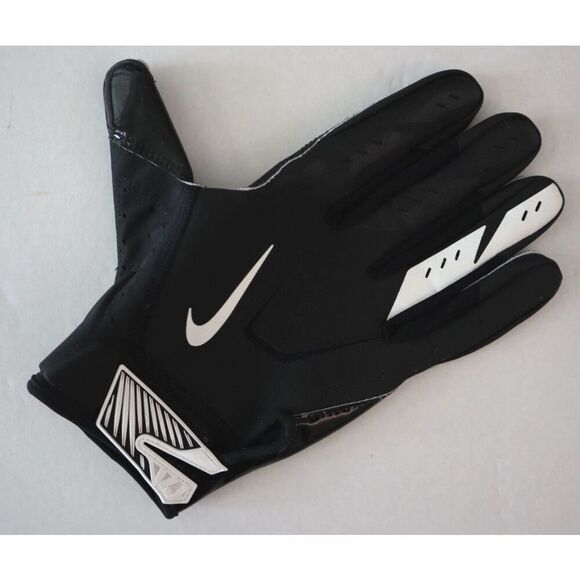 Nike Men's Sz 4XL Black Vapor Jet 5.0 Cold Weather Wide-Receiver Football Gloves - Picture 4 of 5